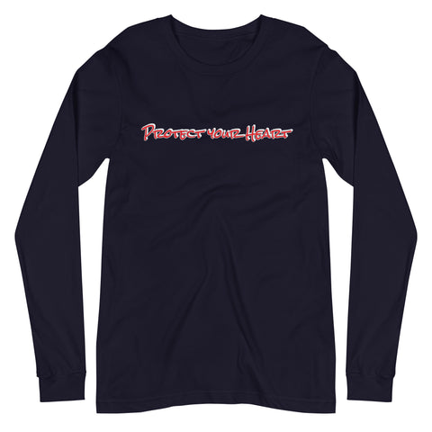 Men's Long Sleeve Tee - "Protect your Heart"