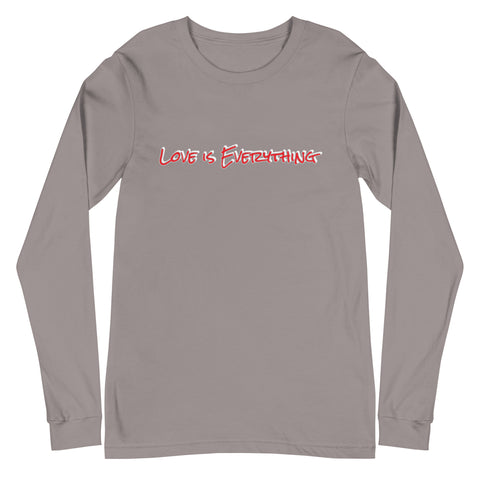 Men's Long Sleeve Tee - "Love is Everything"