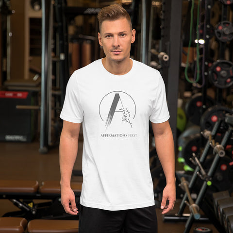 His "Affirmations First Limited Edition" T-Shirt - Gray