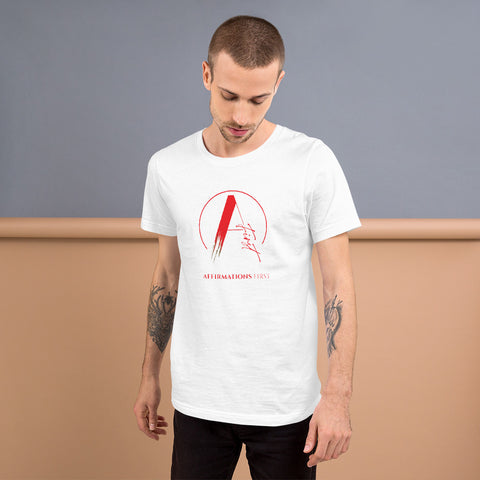 His "Affirmations First Limited Edition" T-Shirt - Red